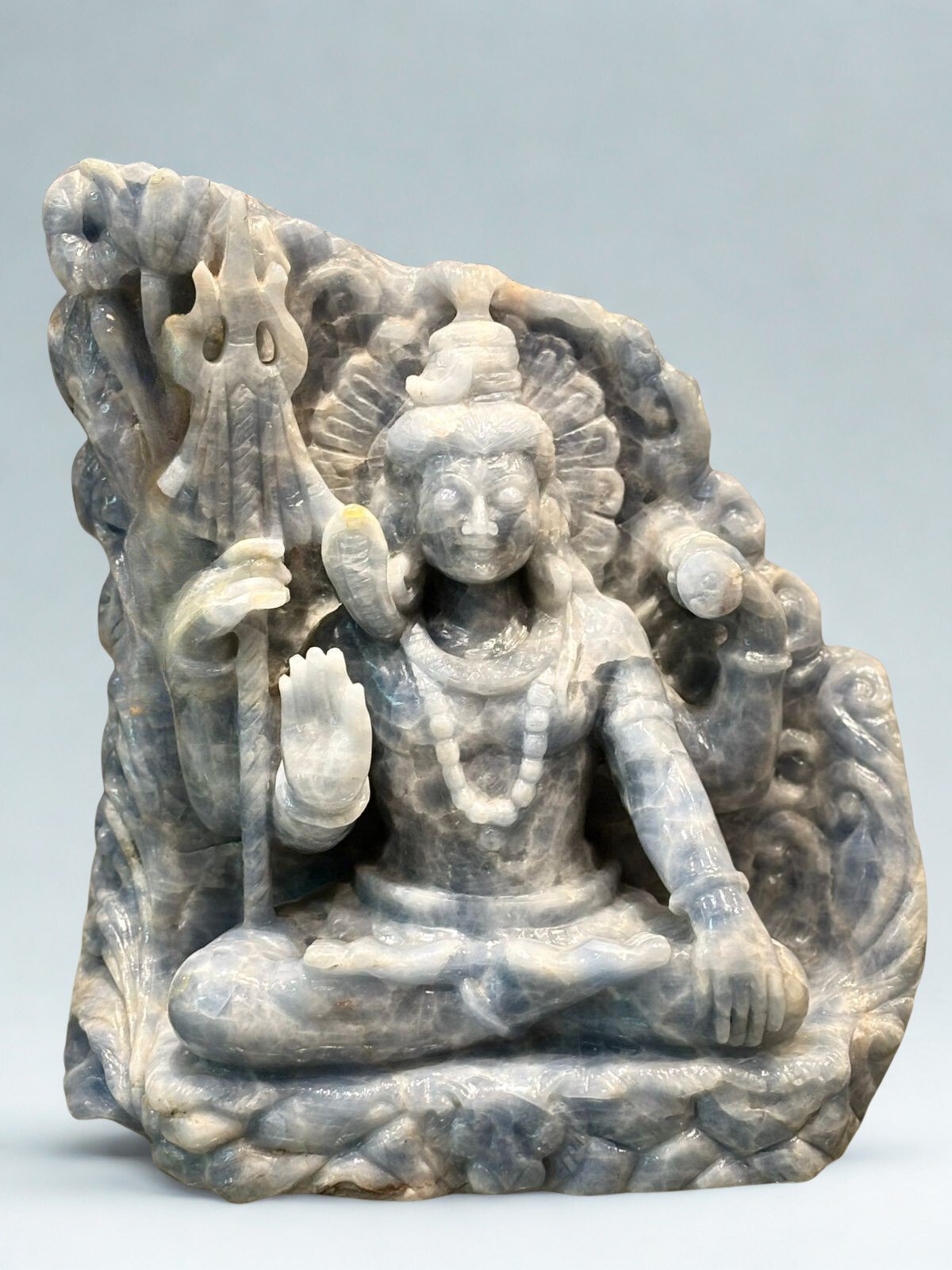 Gemstone Calcite Shiva