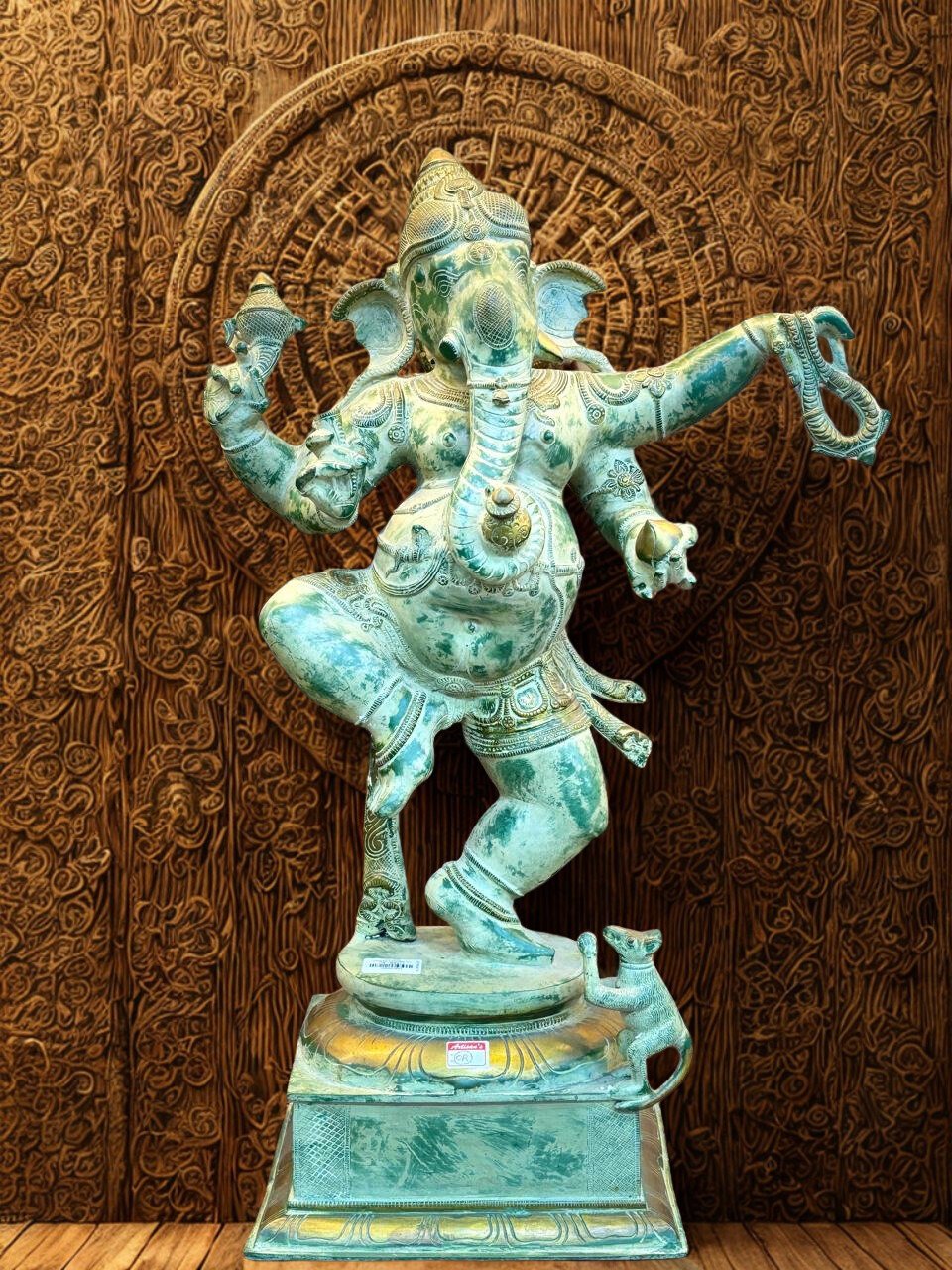 Bronze Dancing Ganesh