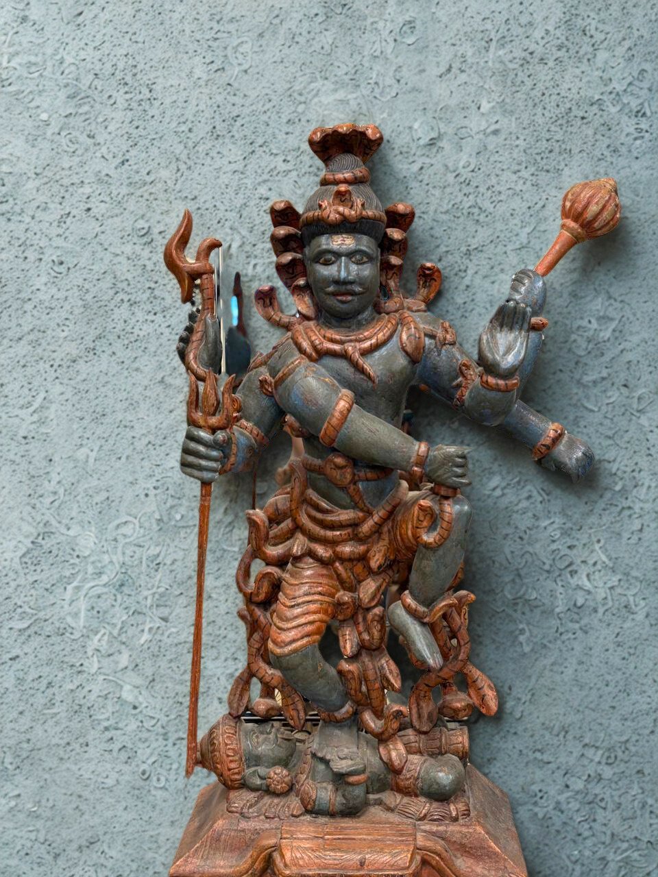 Dancing Shiva in Rudra Tandava