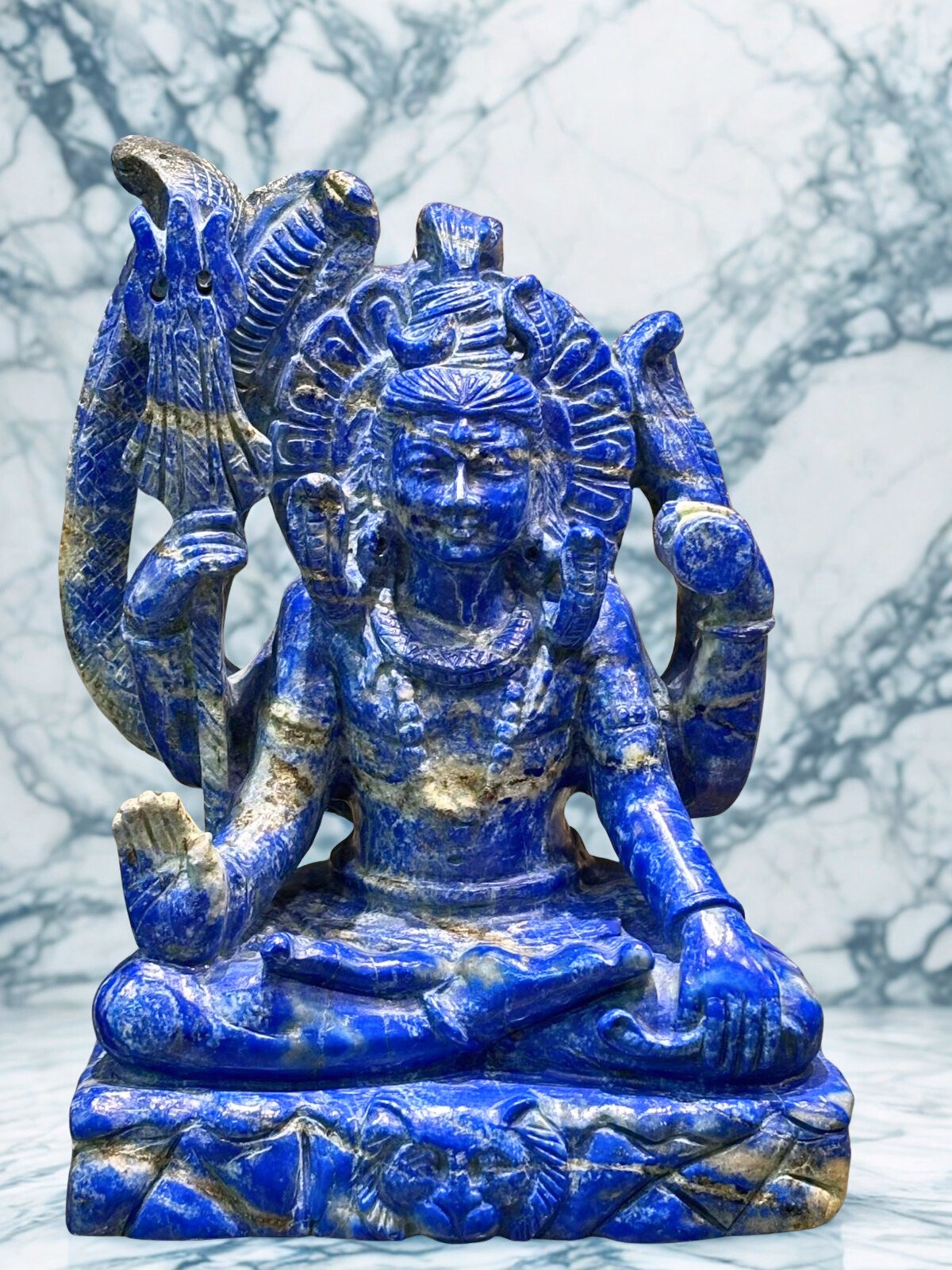 Lapiz Lazuli Shiva
