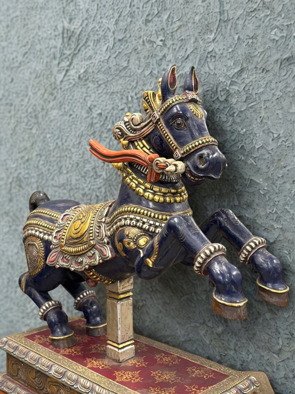 Chetinadu Temple Horse